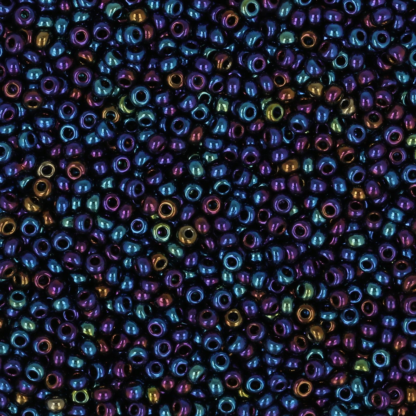 semini by hobbyperline rocailles 11/0 - metallic iris blue | 30gr