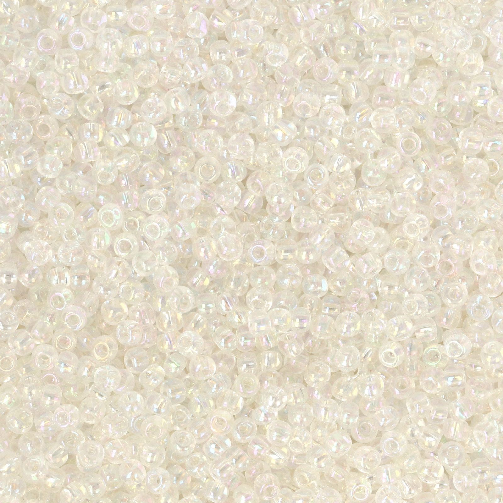 semini by hobbyperline rocailles 11/0 - crystal ab | 30gr