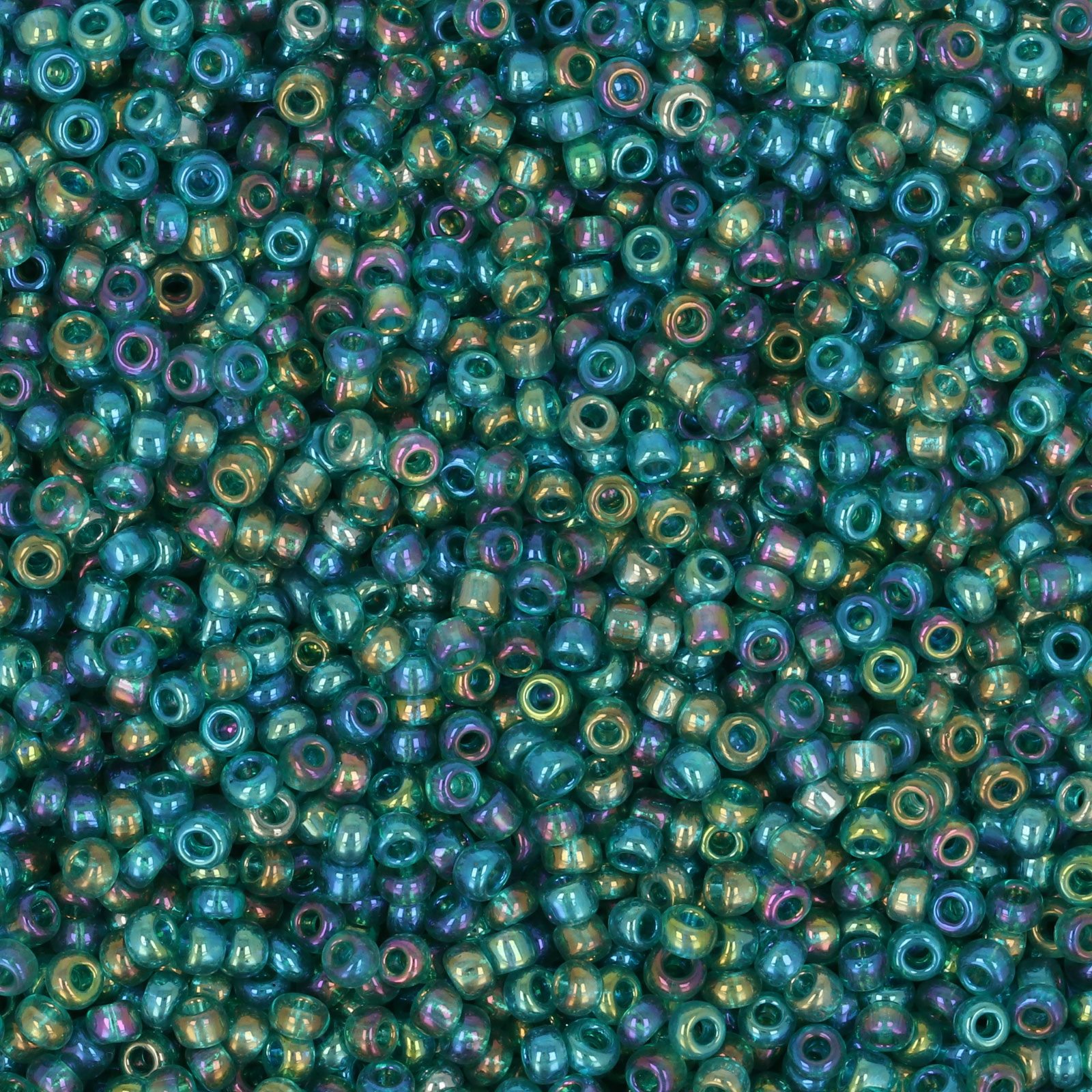 semini by hobbyperline rocailles 11/0 - teal ab | 30gr
