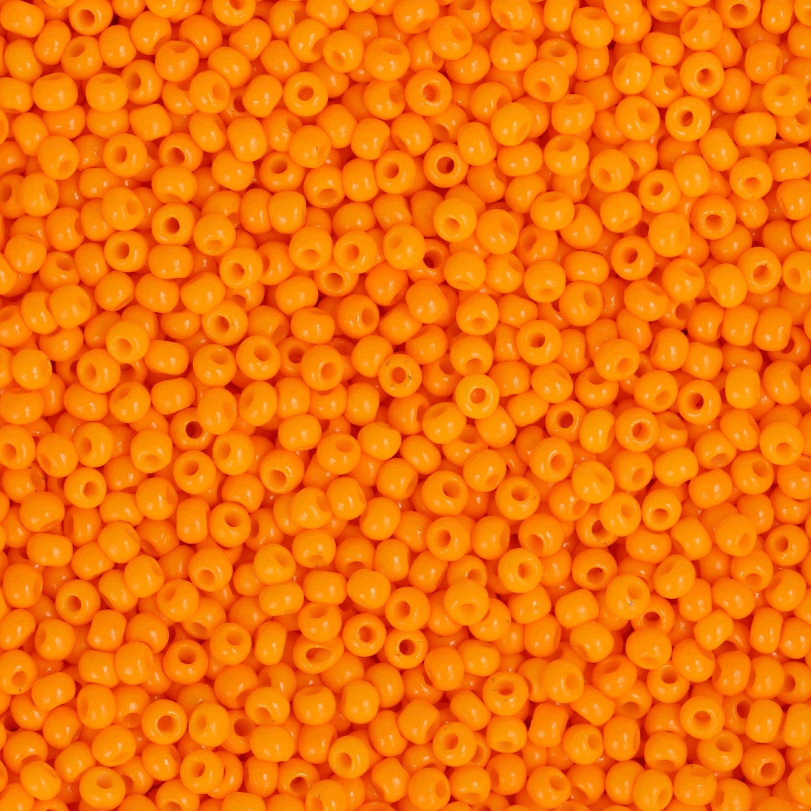 semini by hobbyperline rocailles 11/0 - opaque tangerine | 30gr