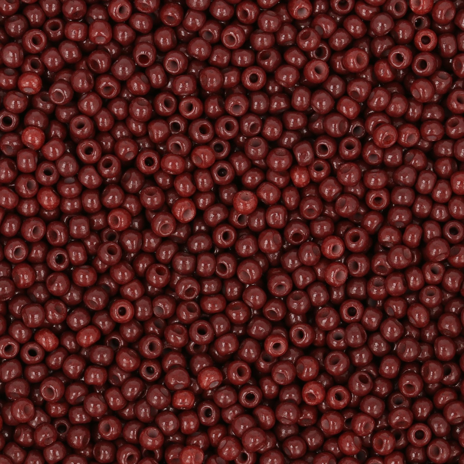 semini by hobbyperline rocailles 11/0 - opaque maroon | 30gr