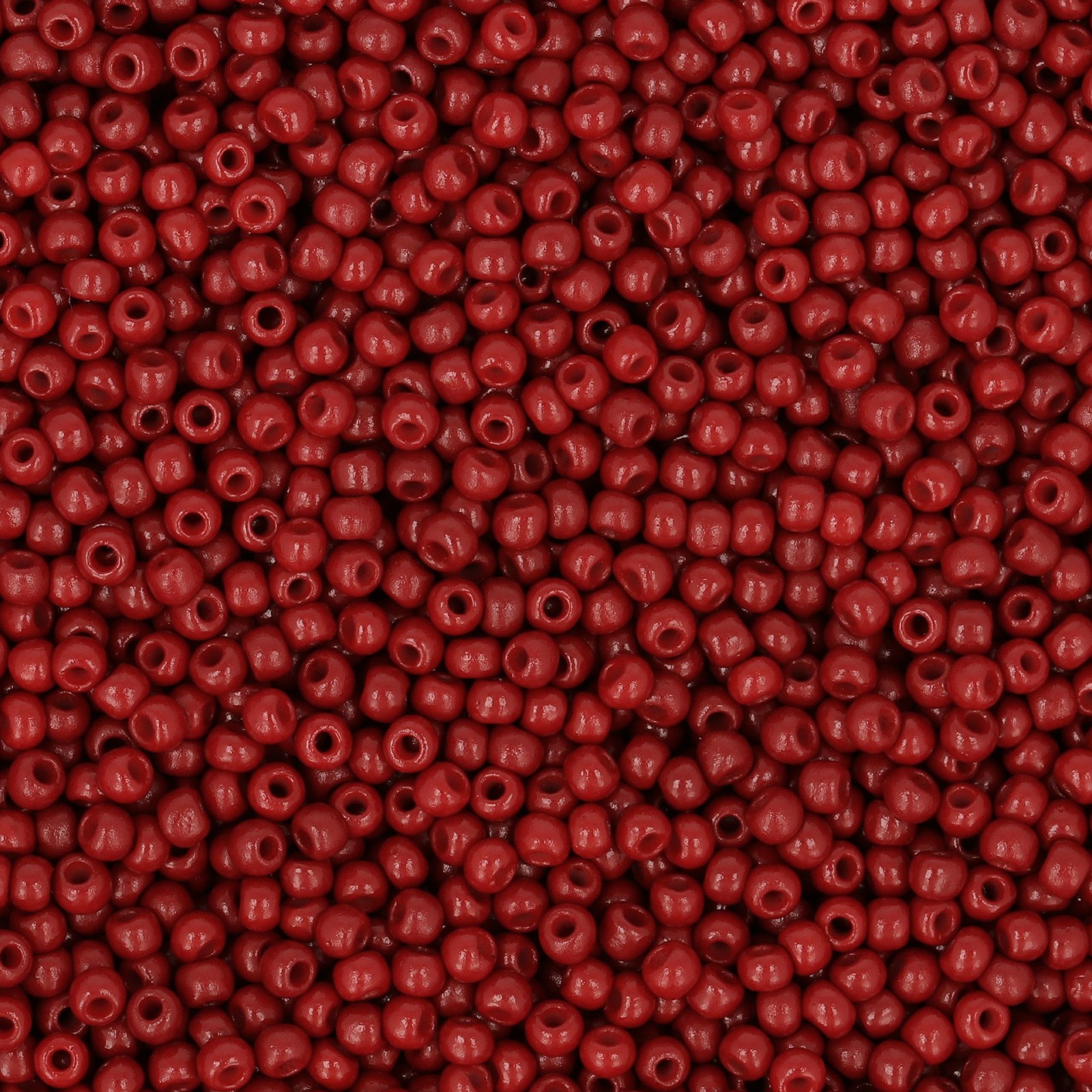 semini by hobbyperline rocailles 11/0 - opaque garnet | 30gr