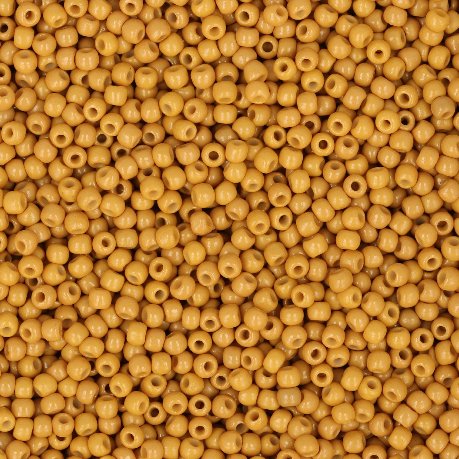 semini by hobbyperline rocailles 11/0 - opaque curry | 30gr
