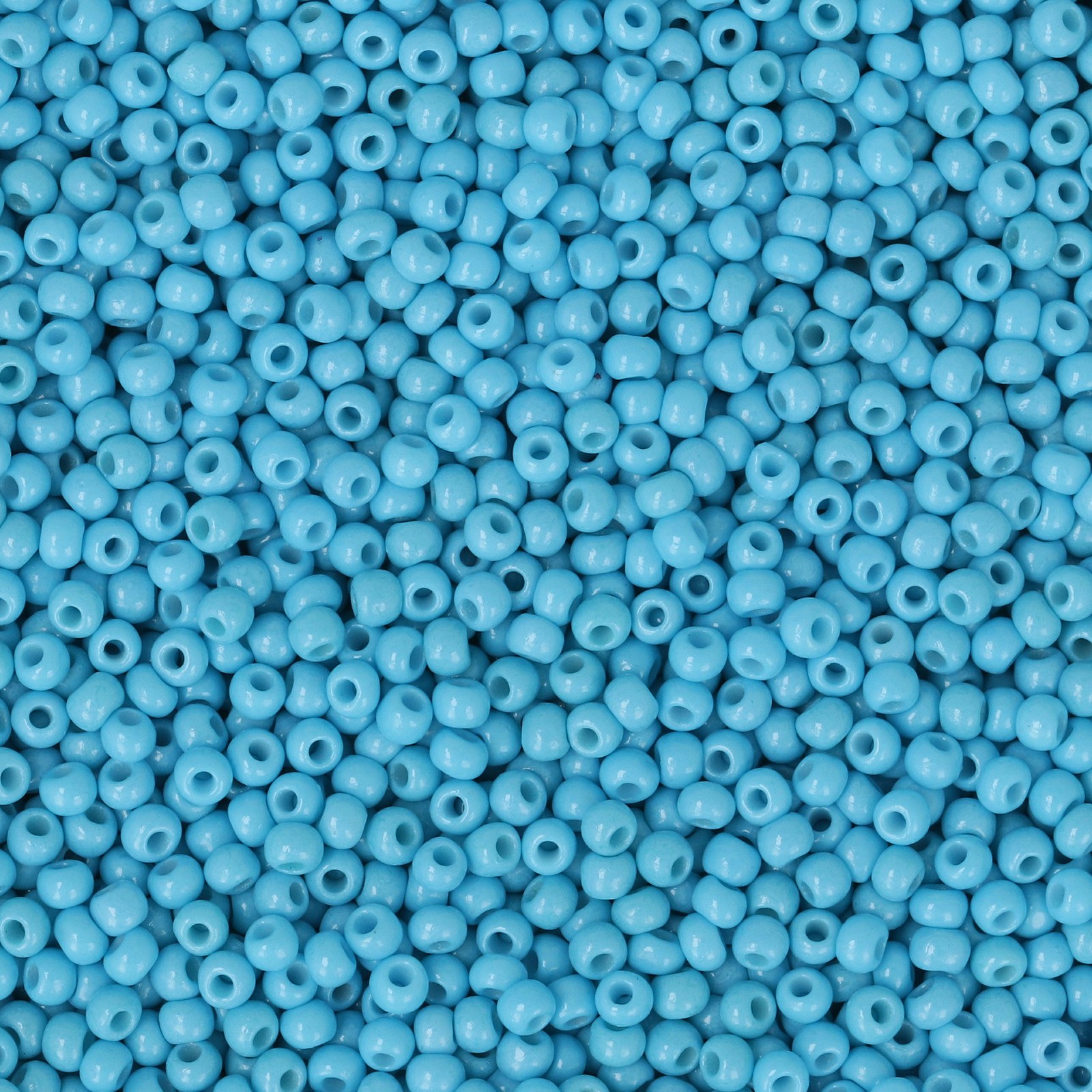 semini by hobbyperline rocailles 11/0 - opaque blue turquoise | 30gr