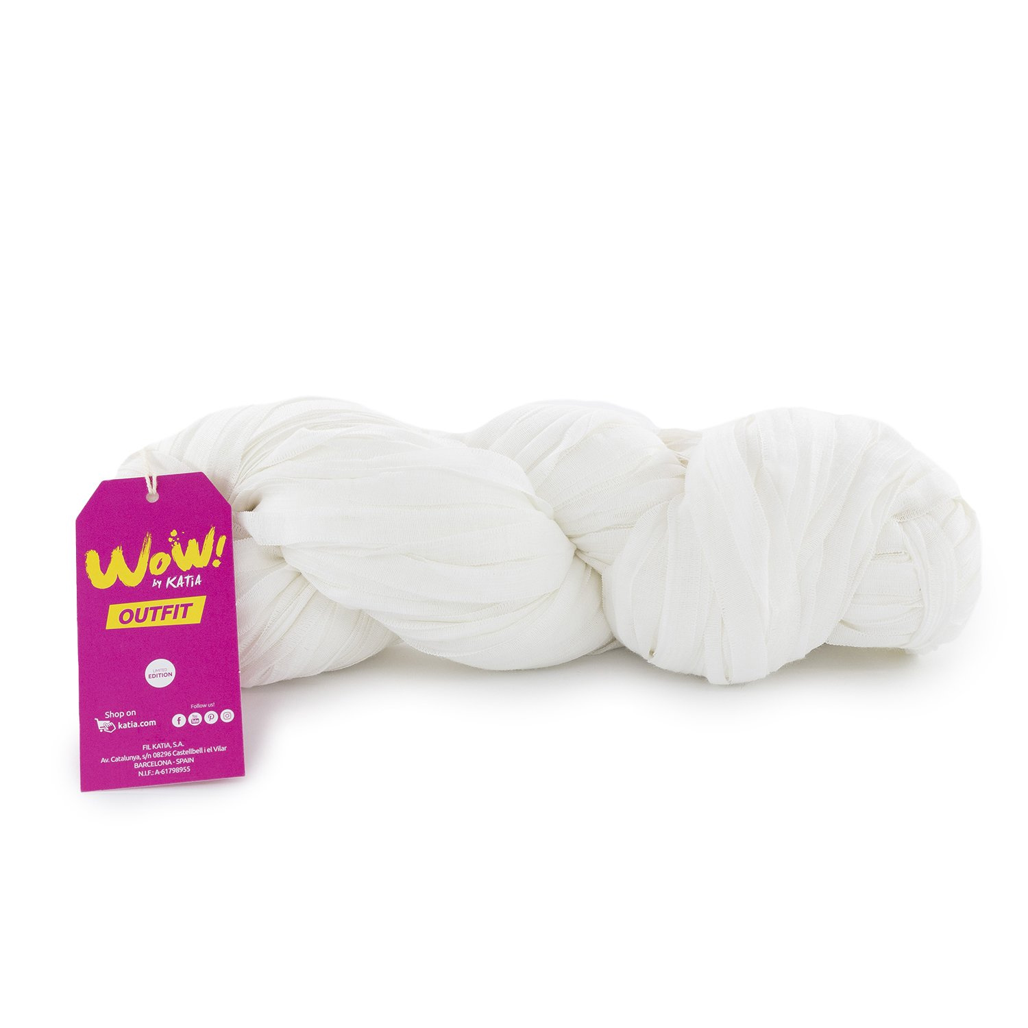 katia wow outfit - white (200) - 100gr (200mt) | 1pc