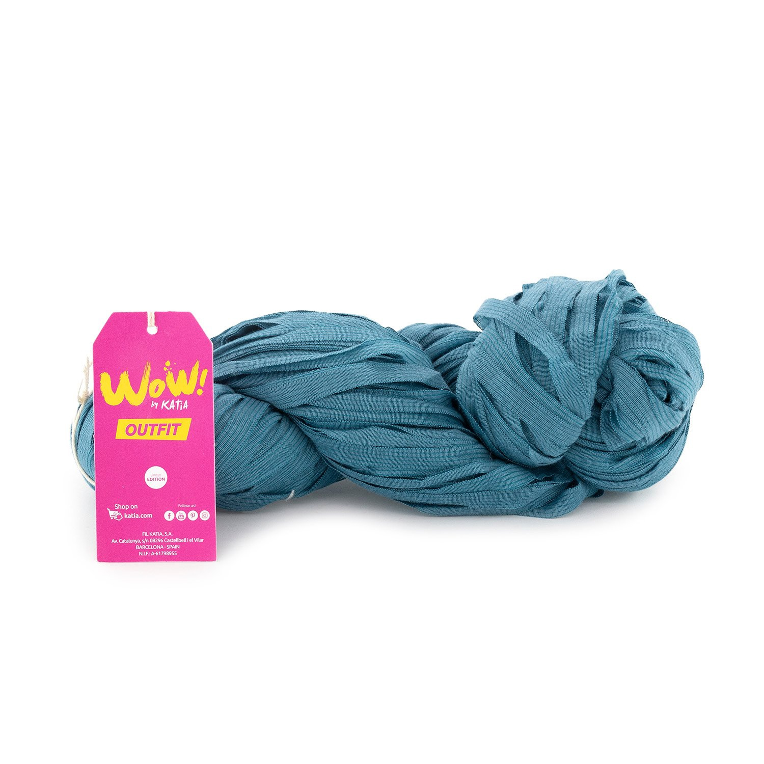 katia wow outfit - türkis (206) - 100gr (200mt) | 1st