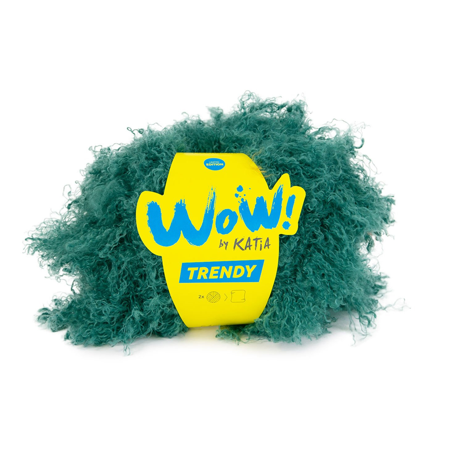 katia wow trendy - sage (301) - 100gr (25mt) | 1pc