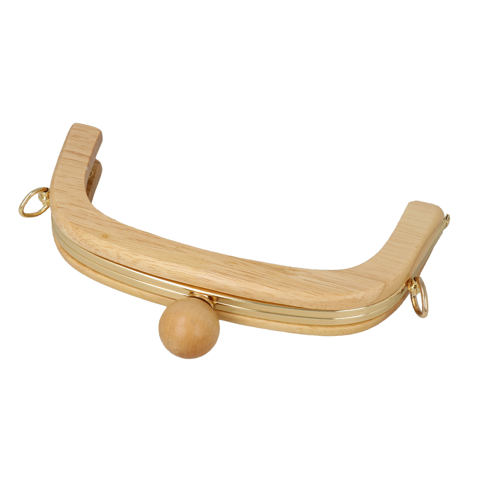 wood clic clac bag fastening 20x8cm | 1pc