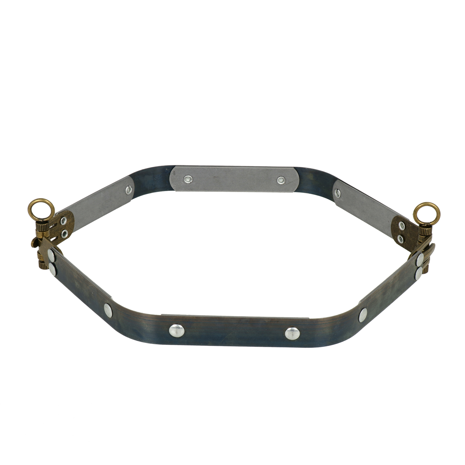 spring closure for bag 25cm with rings | 1pc