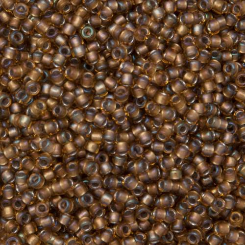 saatperlen toho 15/0 gold-lined topaz (278) | 10gr