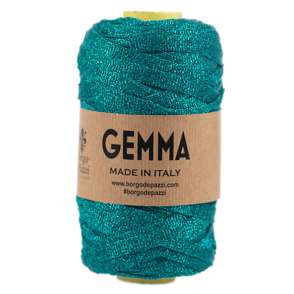 borgo de' pazzi gemma - teal (14) - 150gr (100mt) | 1pc