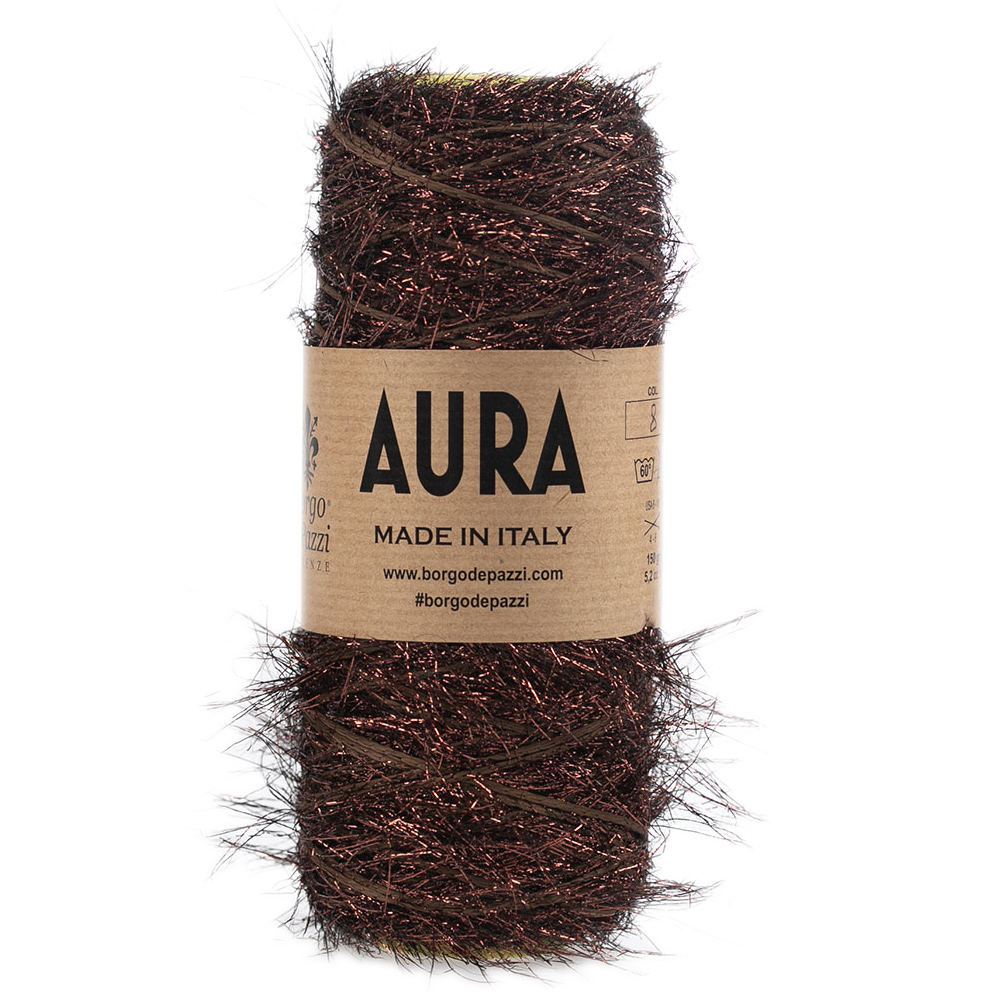 borgo de' pazzi aura - brown (8) - 150gr (230mt) | 1pc