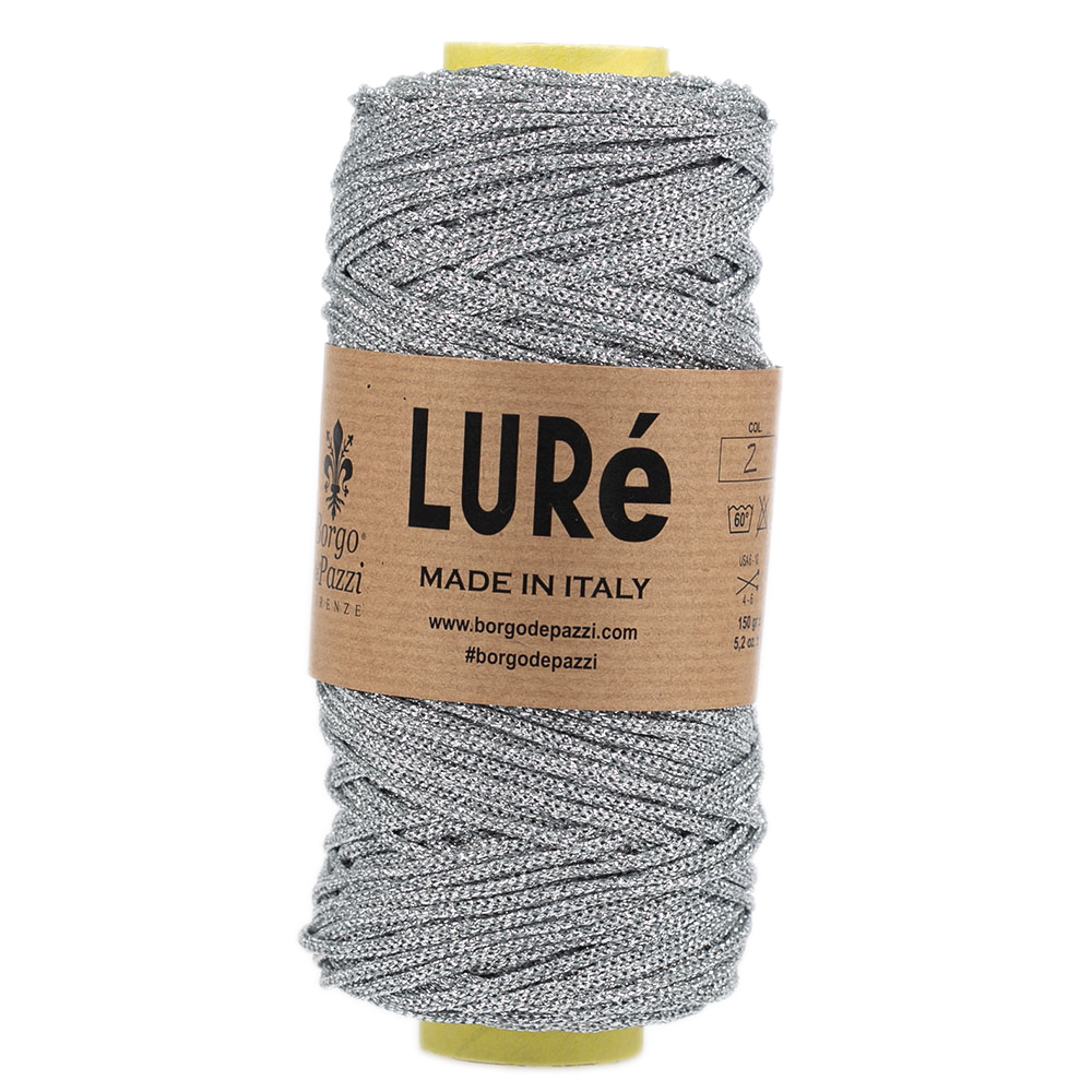 borgo de' pazzi lurè - silver (2) - 150gr (130mt) | 1pc