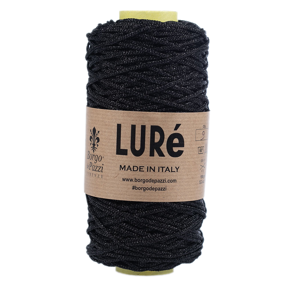 borgo de' pazzi lurè - black (9) - 150gr (130mt) | 1pc