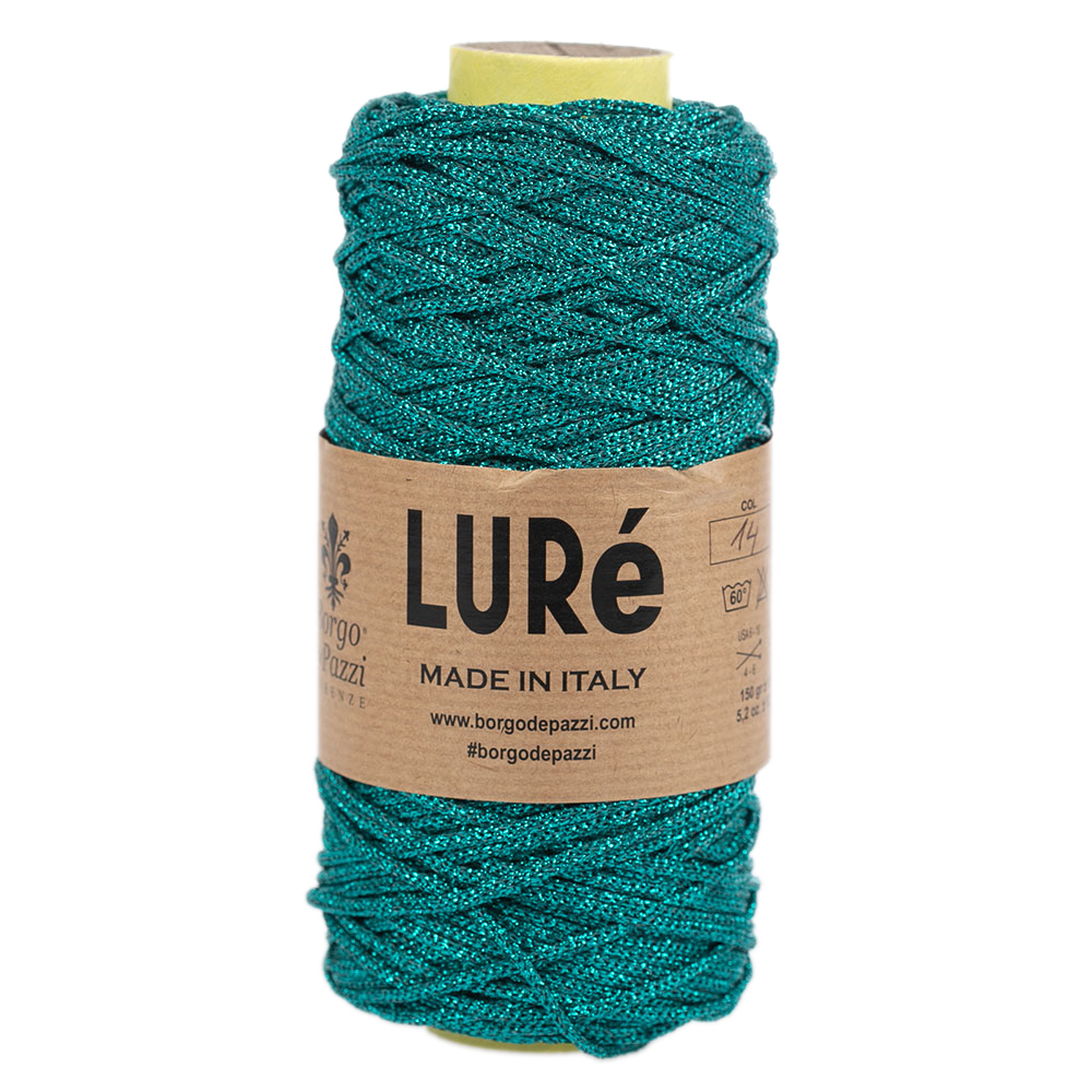 borgo de' pazzi lurè - teal (14) - 150gr (130mt) | 1pc