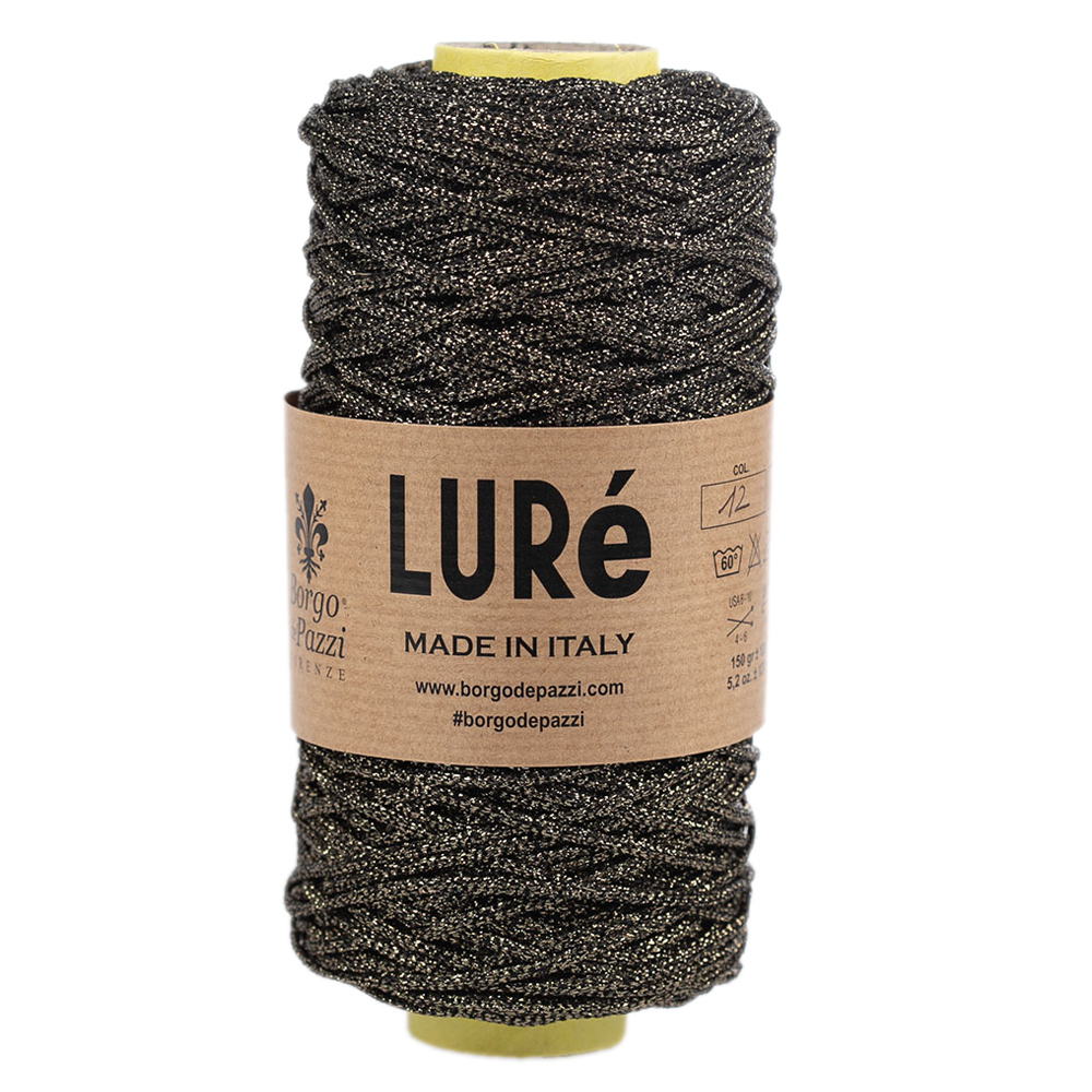 borgo de' pazzi lurè - schwarz/gold (12) - 150gr (130mt) | 1st