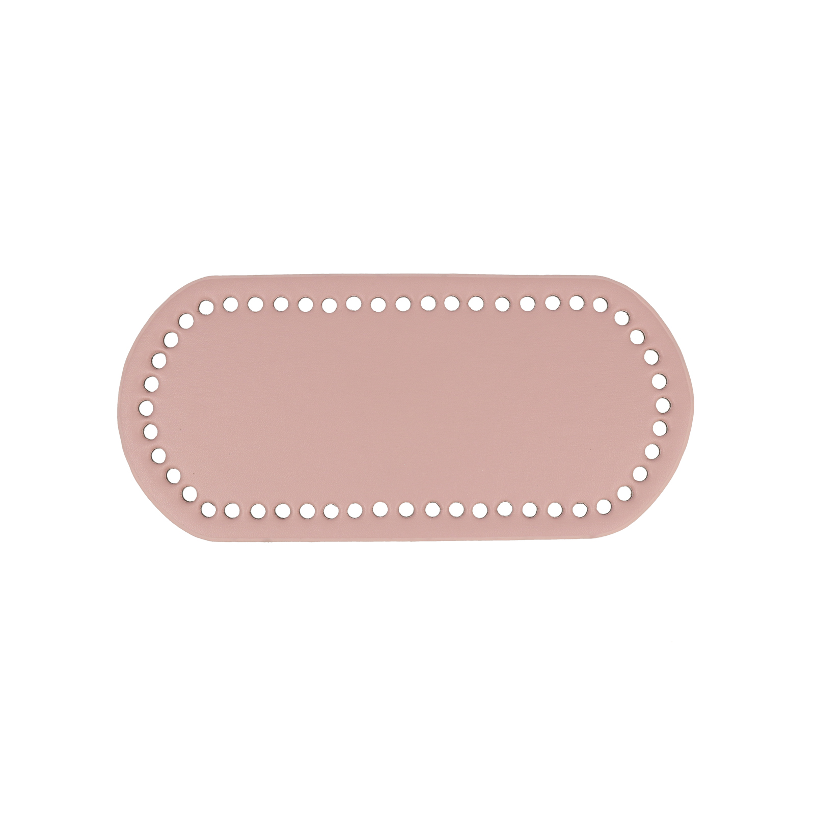 rosa pu leather bottom bag oval 22x10cm | 1pc