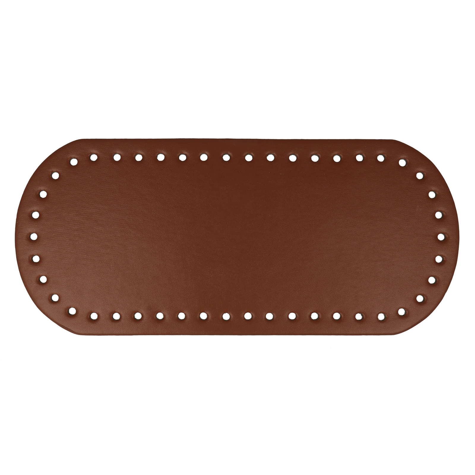 pu leather bottom bag oval 32x14cm | 1pc