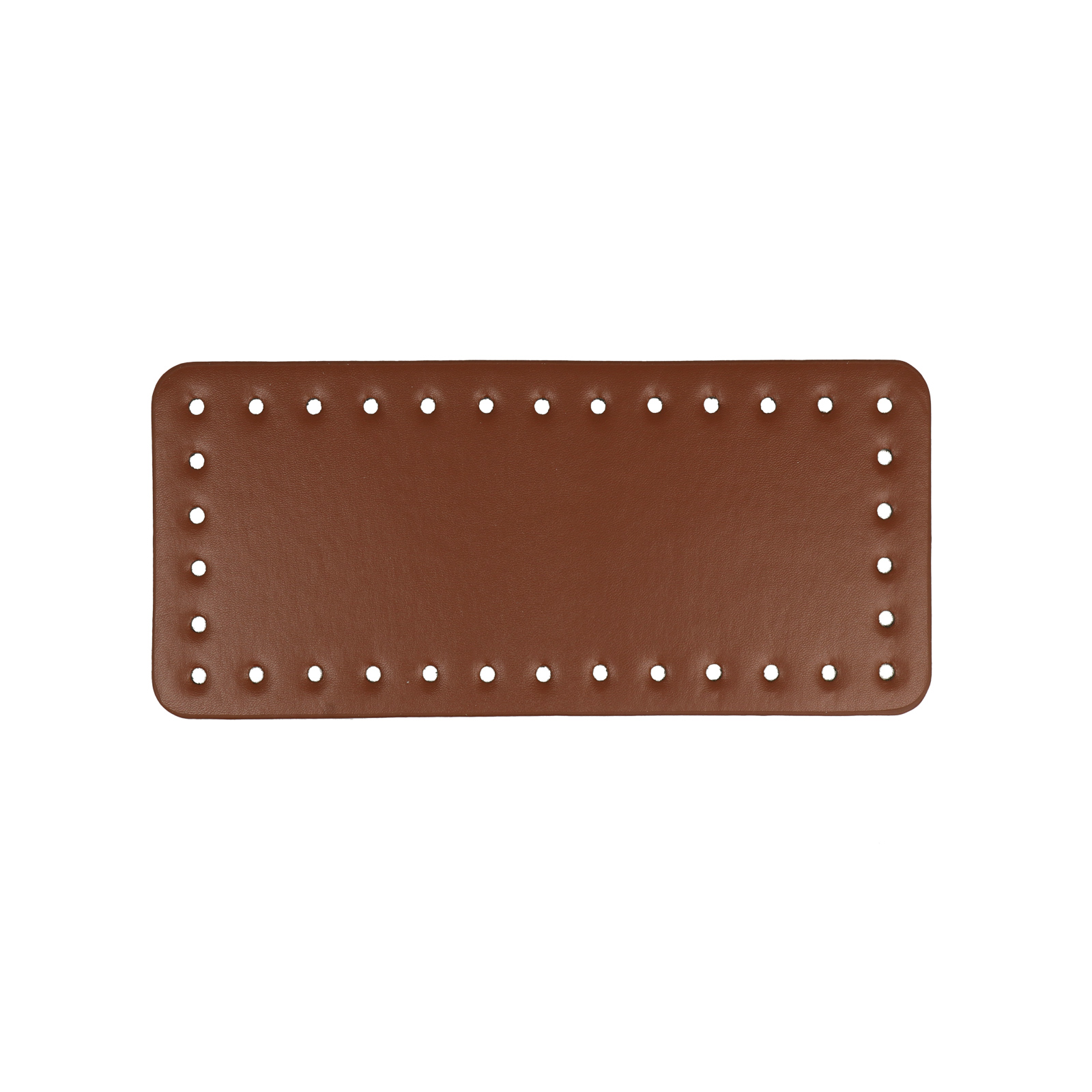 pu leather bottom bag rectangle 22x10cm | 1pc