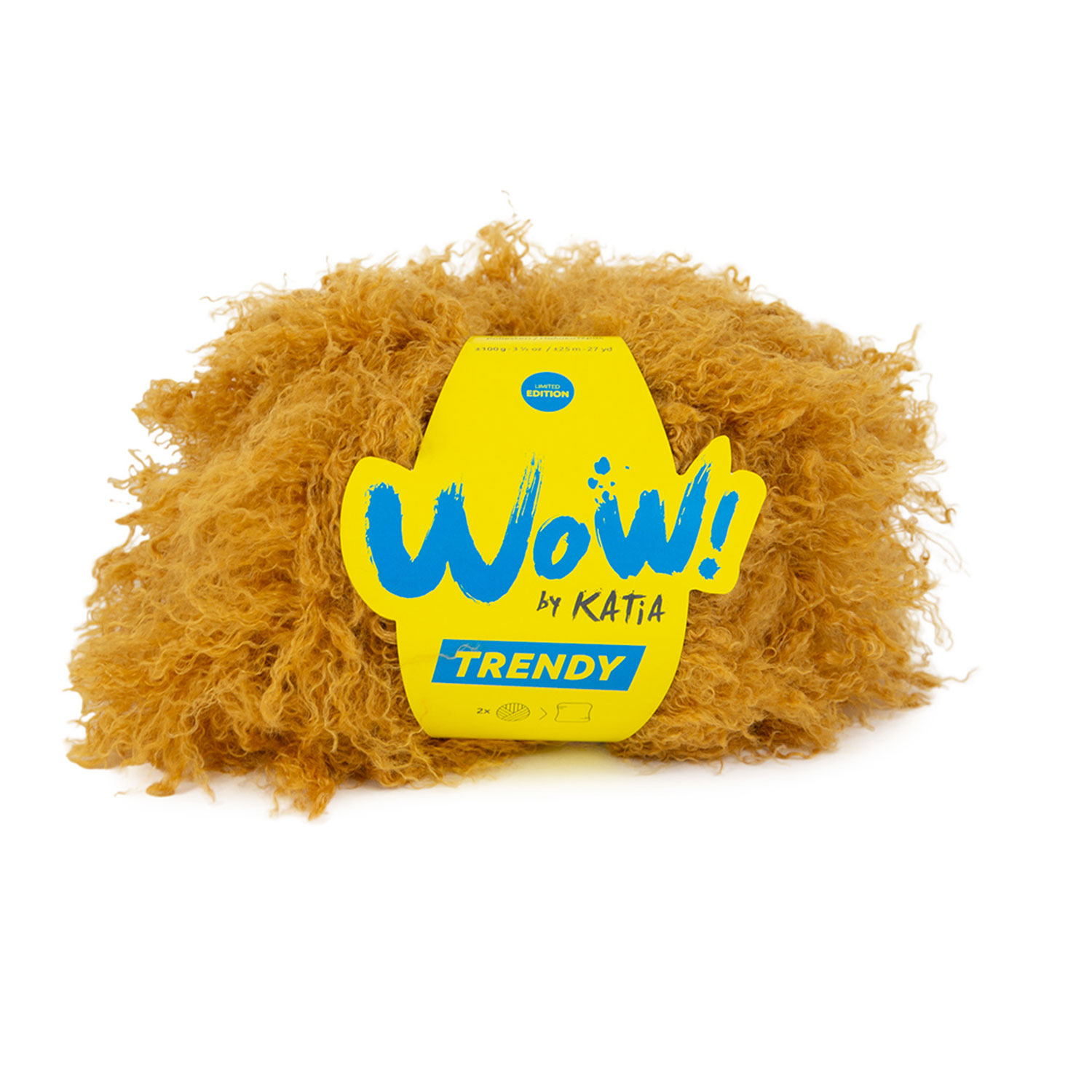 katia wow trendy - mustard (303) - 100gr (25mt) | 1pc