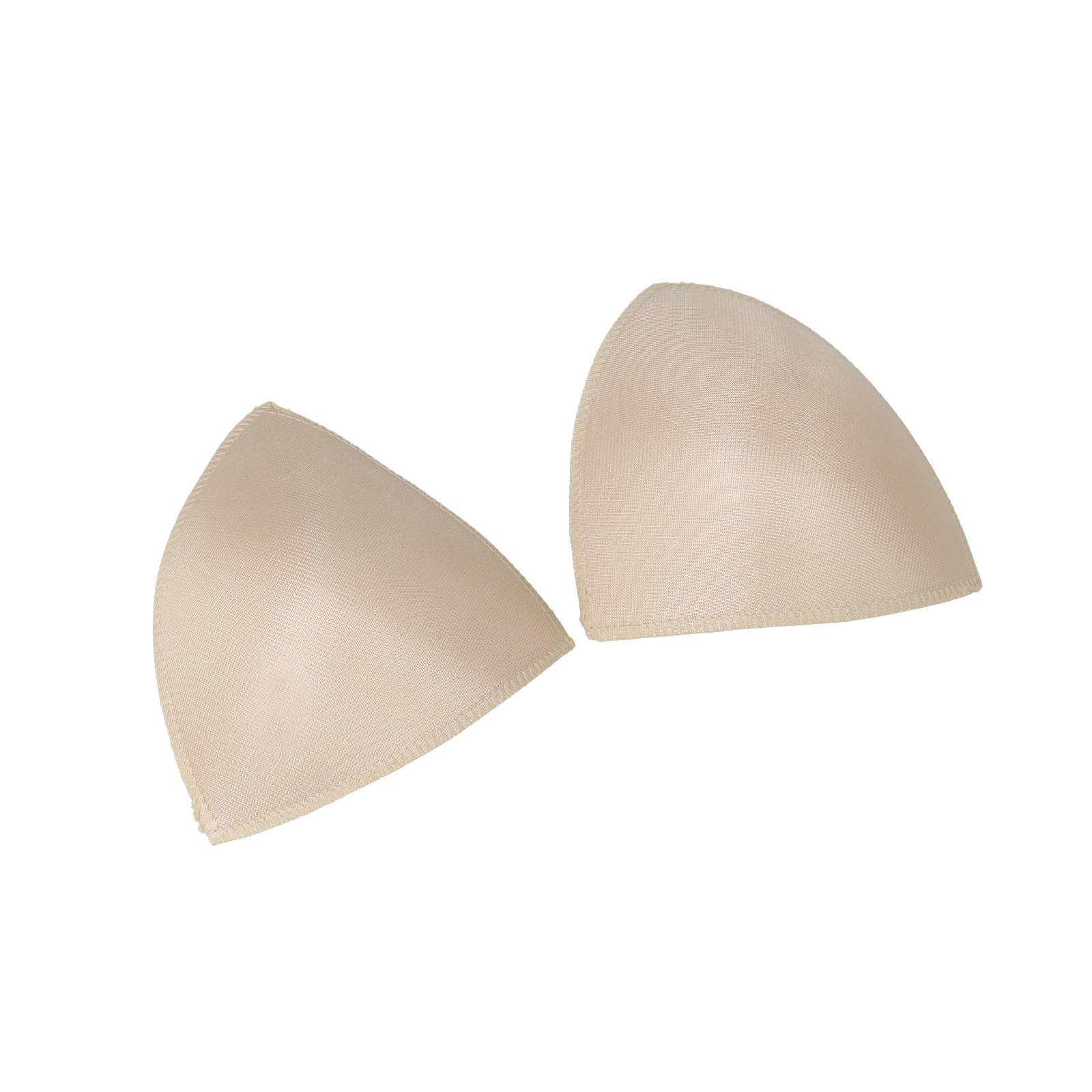 bikini-einlagen - nude dreieck cup - größe 1 | 2st