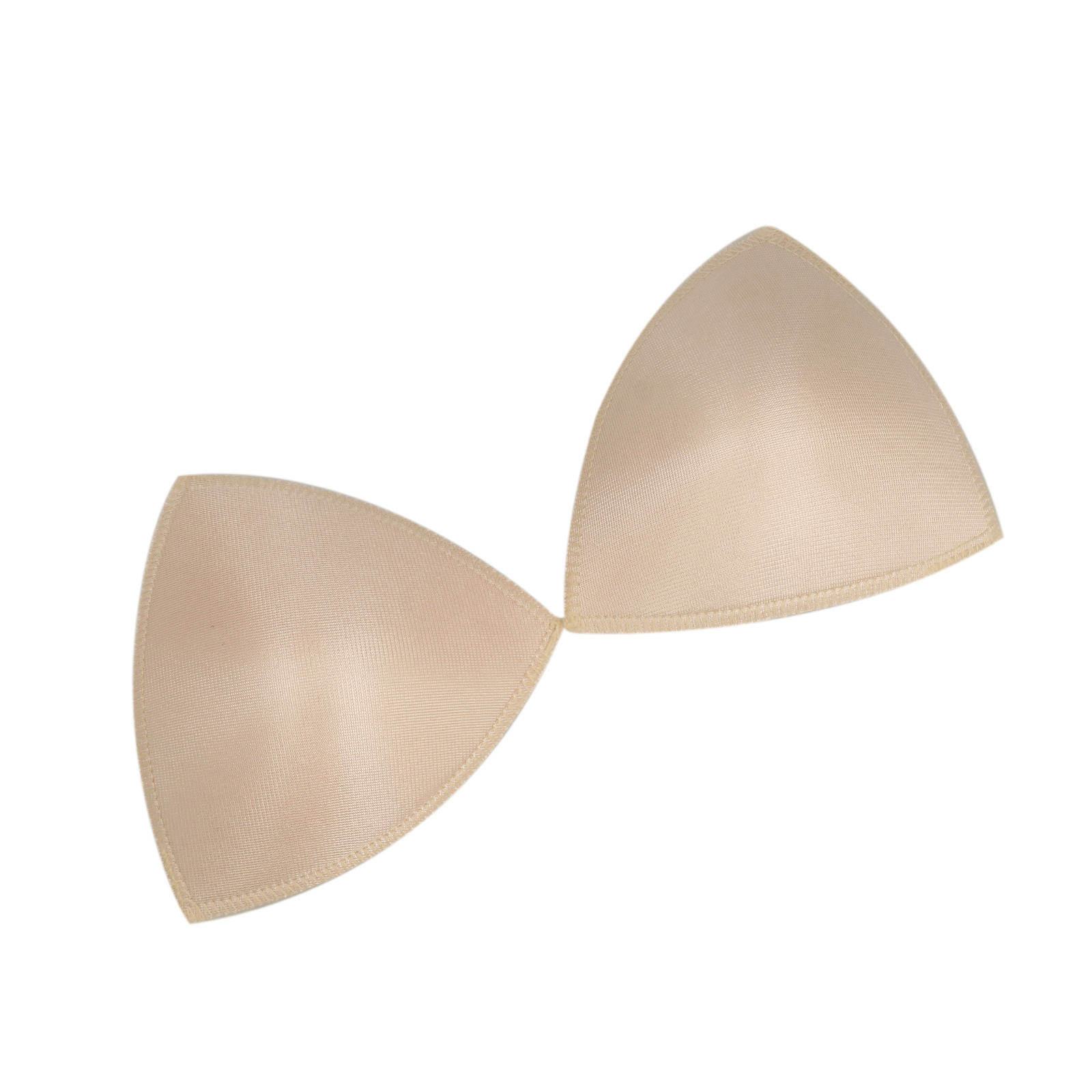 bikini-einlagen - nude dreieck cup - größe 2 | 2st