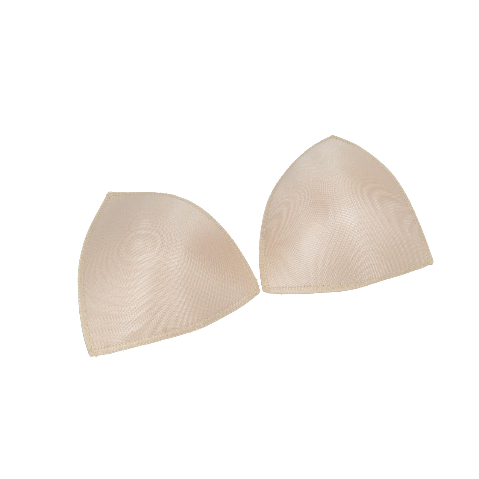 bikini-einlagen - nude dreieck cup - größe 3 | 2st