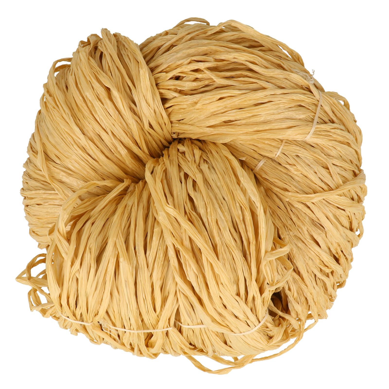 viscose raffia hobbybag - semi-matte straw 250gr | 1pc