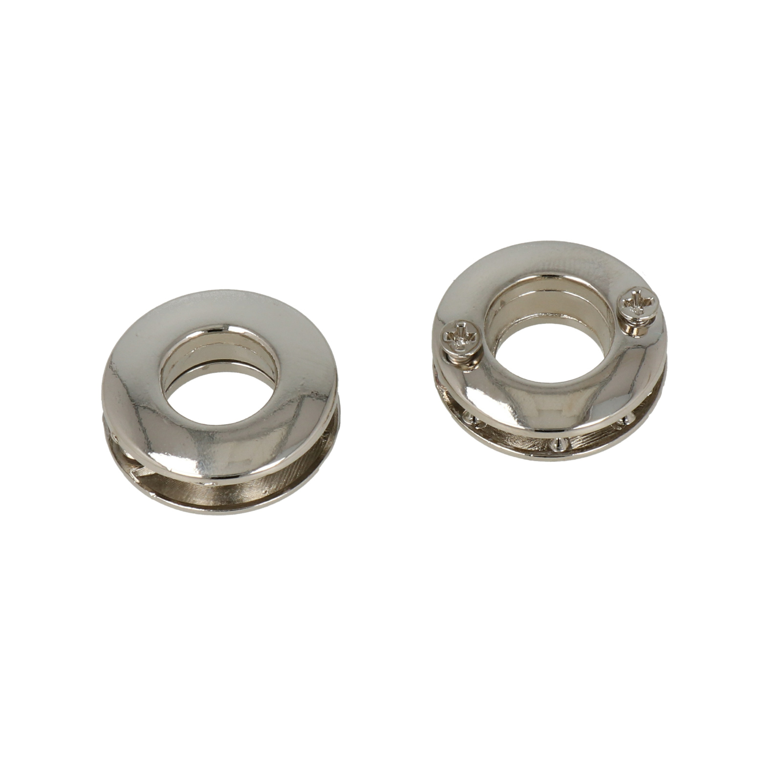screw eyelet for handle and chains silver 21mm (inner 10mm) | 2pc