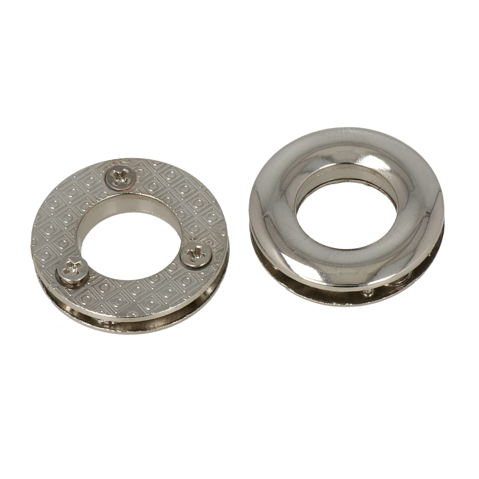 screw eyelet for handle and chains silver 29mm (inner 15mm) | 2pc