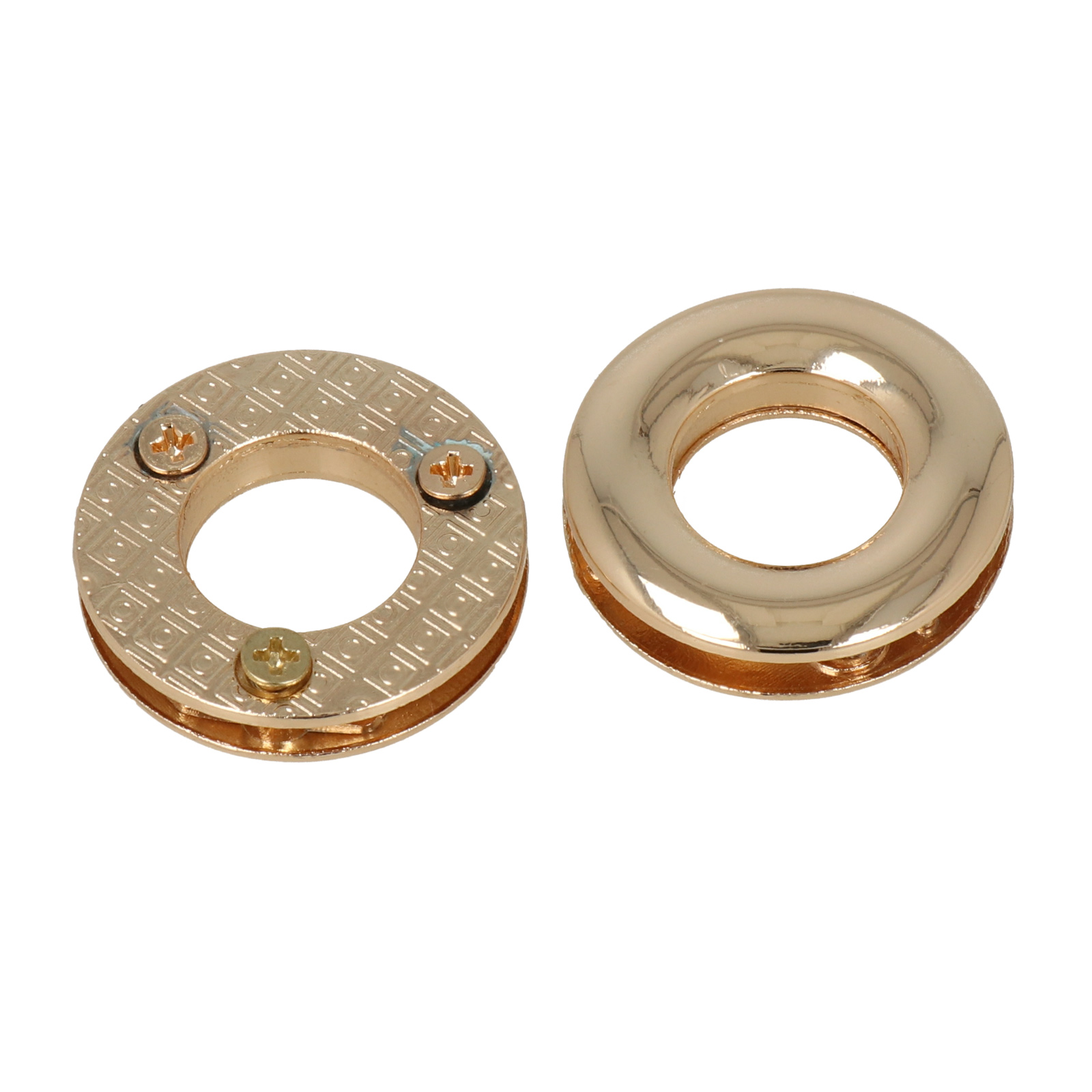 screw eyelet for handle and chains gold 29mm (inner 15mm) | 2pc