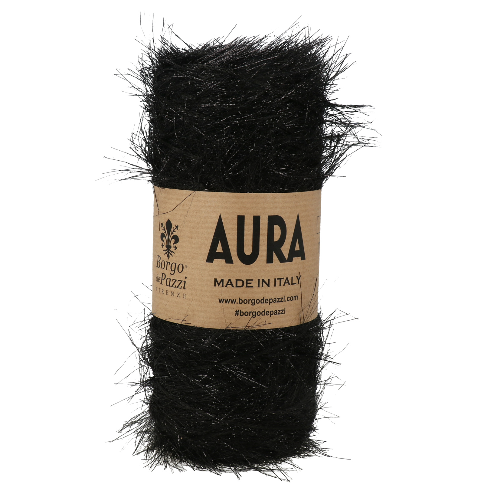 borgo de' pazzi aura - black (9) - 150gr (230mt) | 1pc