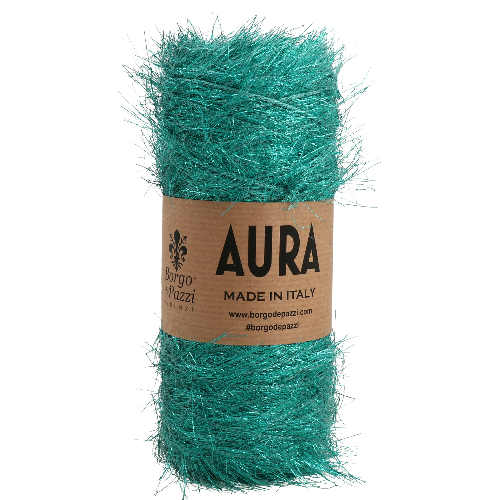 borgo de' pazzi aura - teal (14) - 150gr (230mt) | 1pc