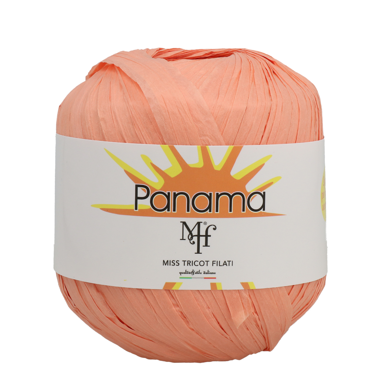 miss tricot filati - rafia panama salmon (253) - 50gr (100mt) | 1pc