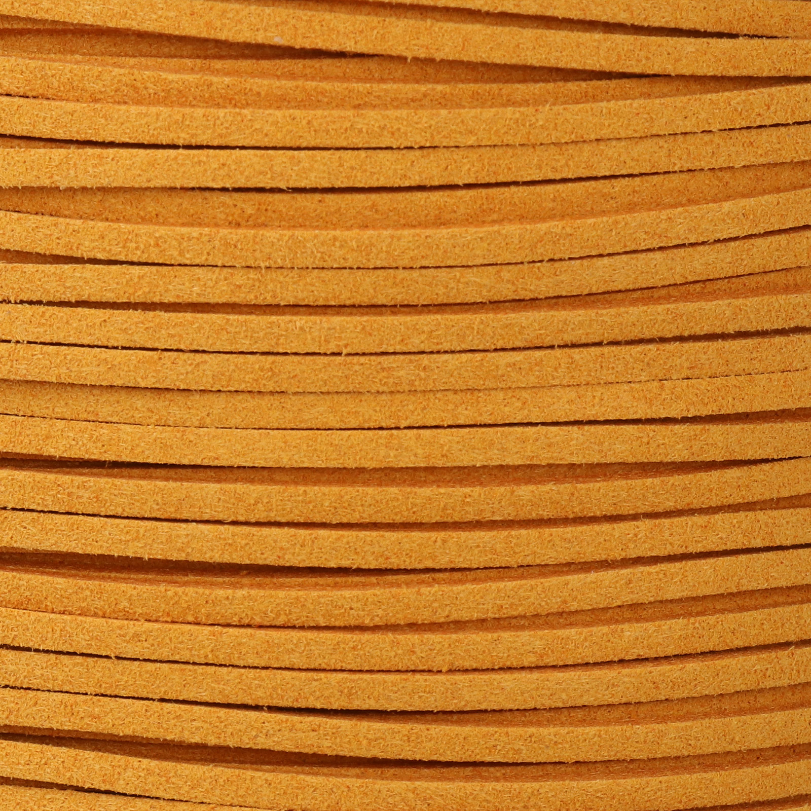orange micro fiber suede cord 3x1,5mm | 2mt