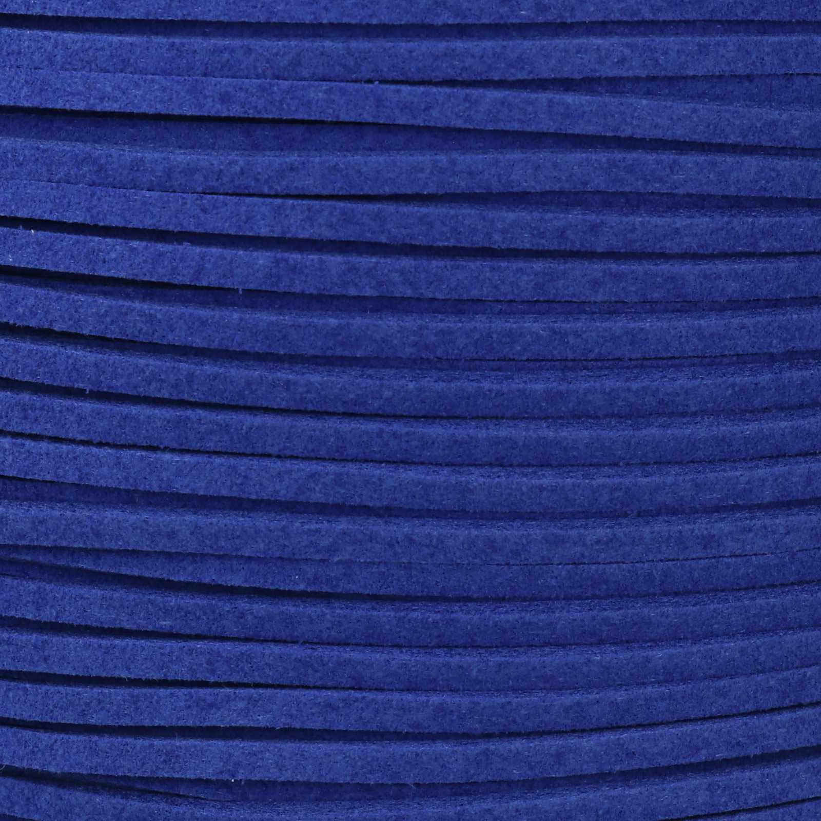 blue micro fiber suede cord 3x1,5mm | 2mt