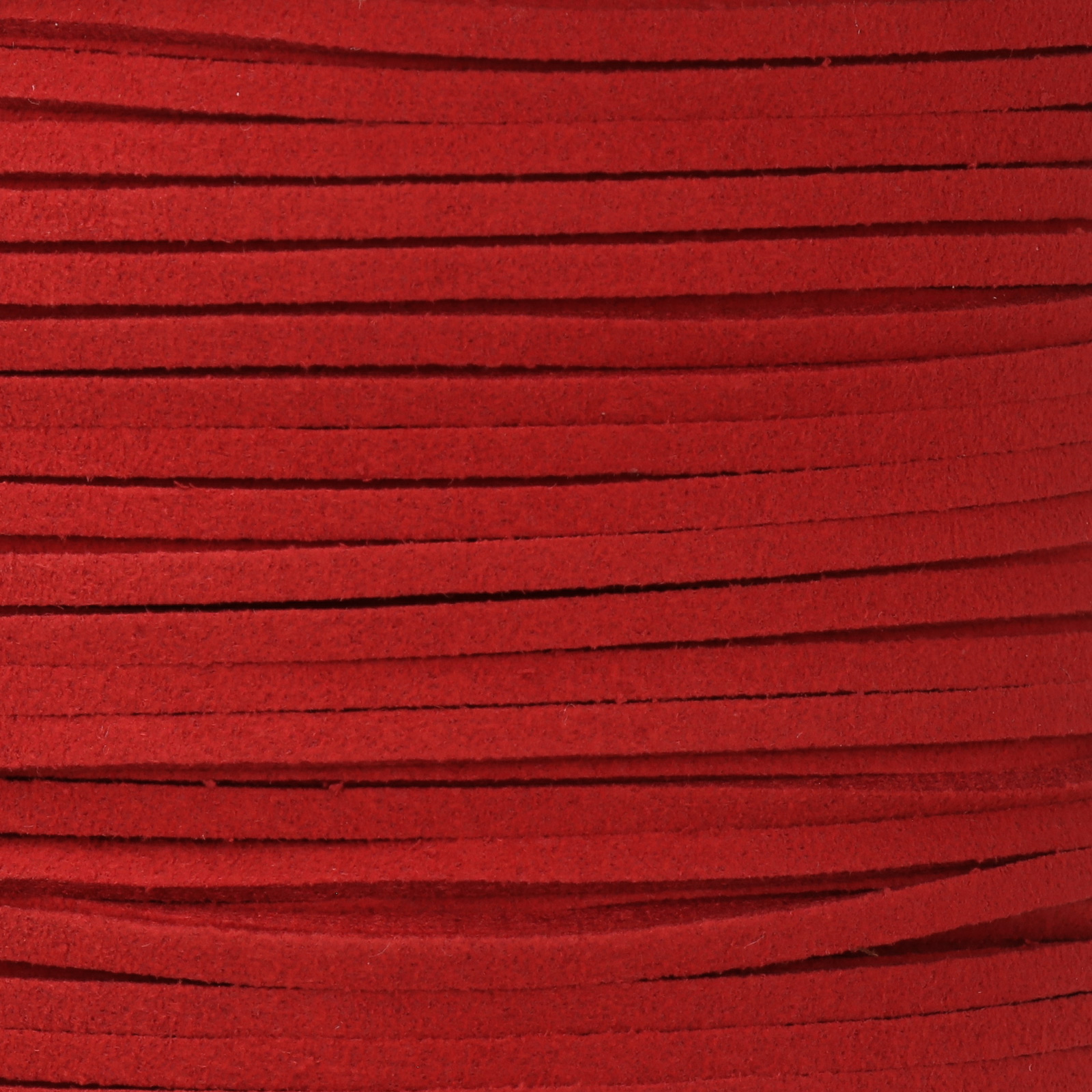 red micro fiber suede cord 3x1,5mm | 2mt