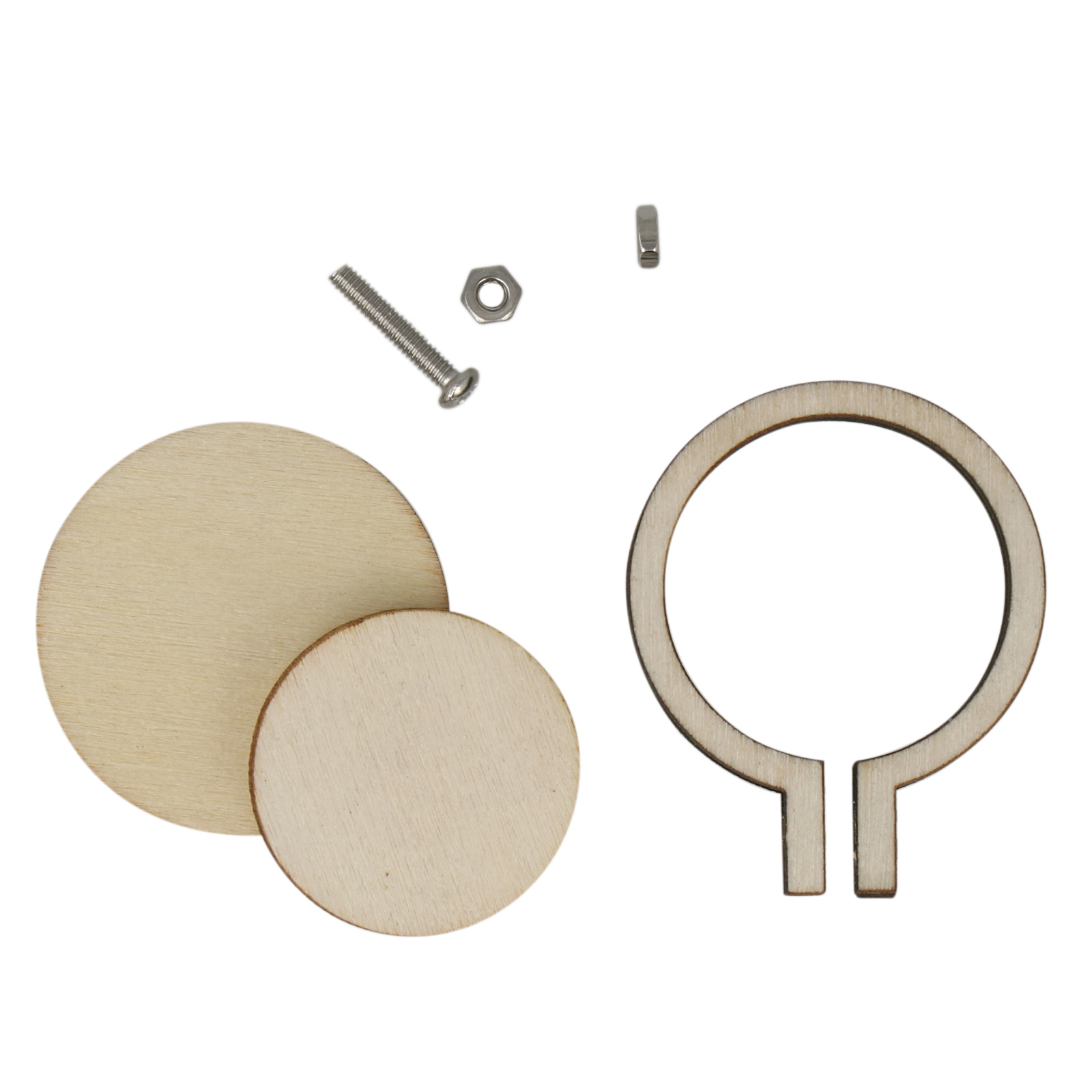 mini embroidery hoop 3x3,5cm | 1pc