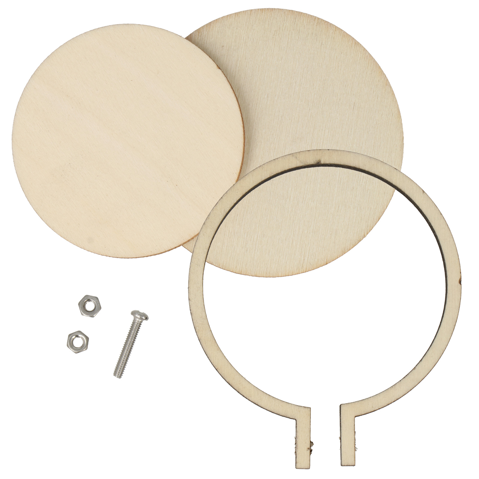 mini embroidery hoop 5x5,7cm | 1pc
