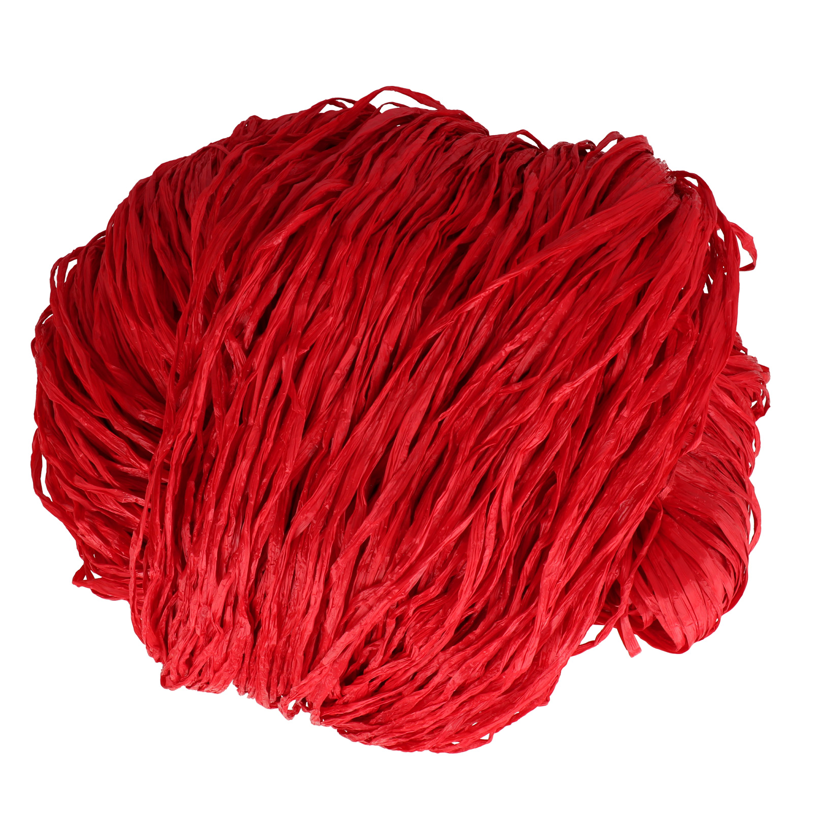 viscose raffia hobbybag - semi-matte red 250gr | 1pc
