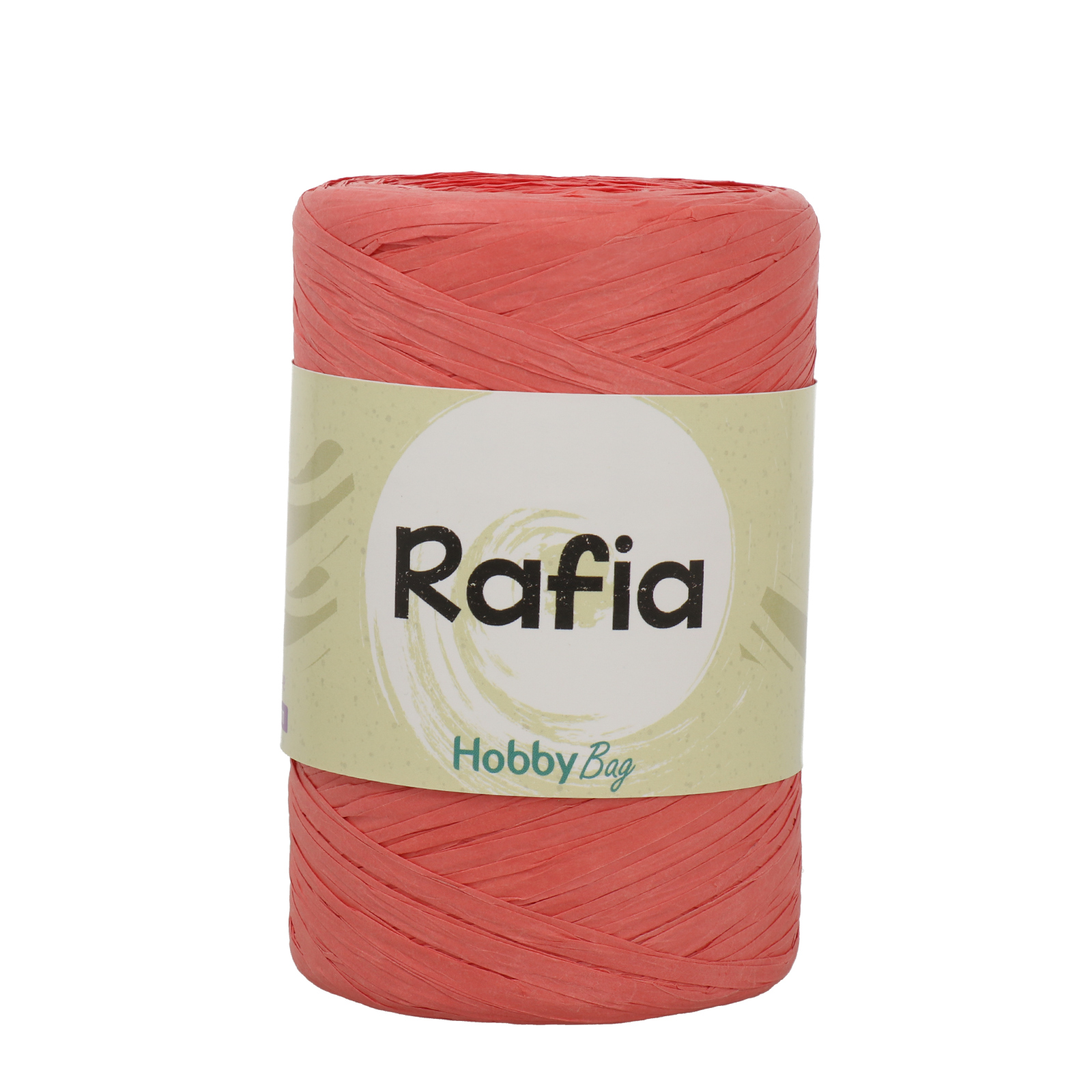 rafia hobbybag - coral - 230gr (250mt) | 1pc