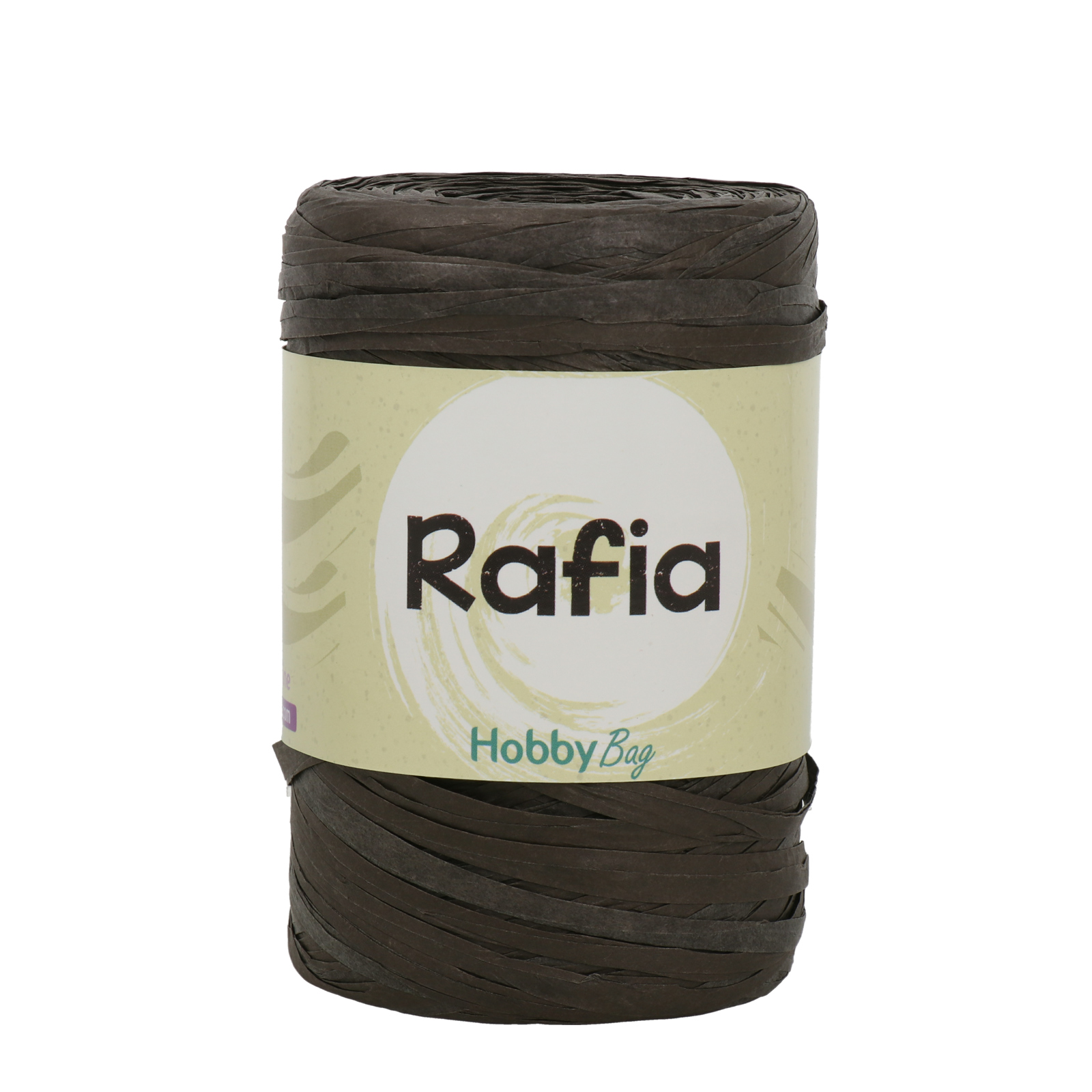 rafia hobbybag - dark grey - 230gr (250mt) | 1pc