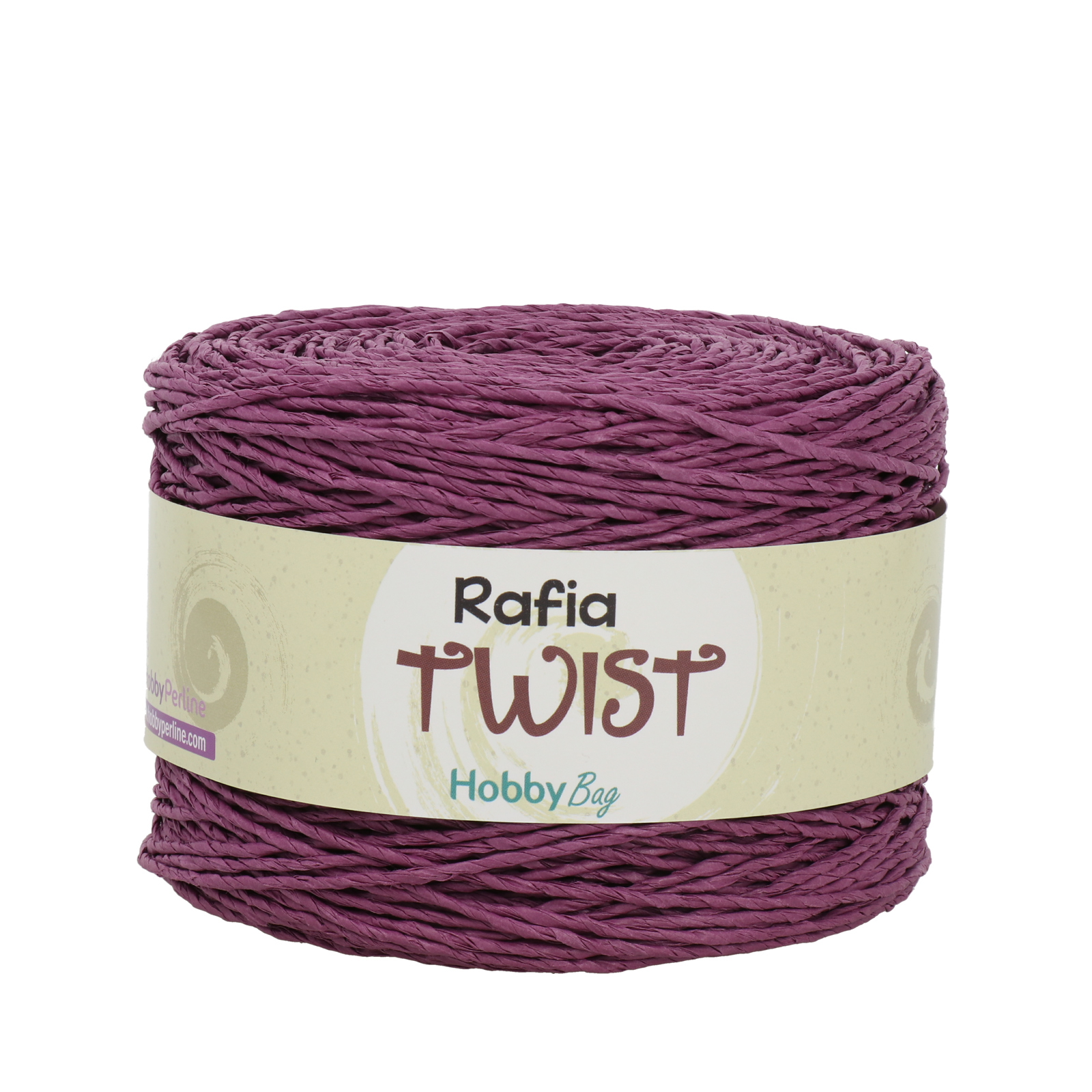 rafia twist hobbybag - purple - 250gr (250mt) | 1pc