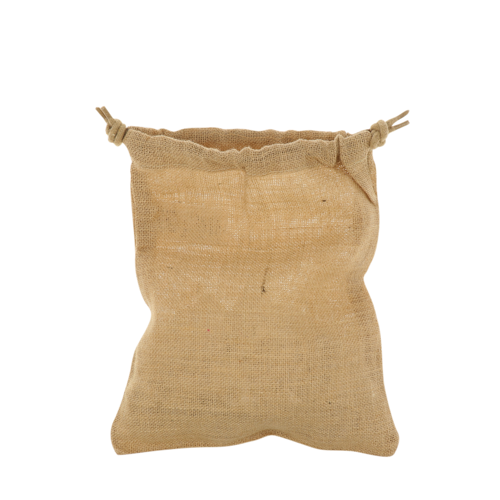 jute drawstring bag - natural - 30x25cm | 1pc