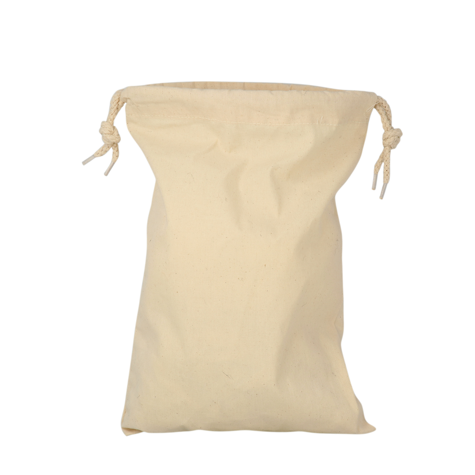 cotton drawstring bag - natural - 31x24cm | 1pc