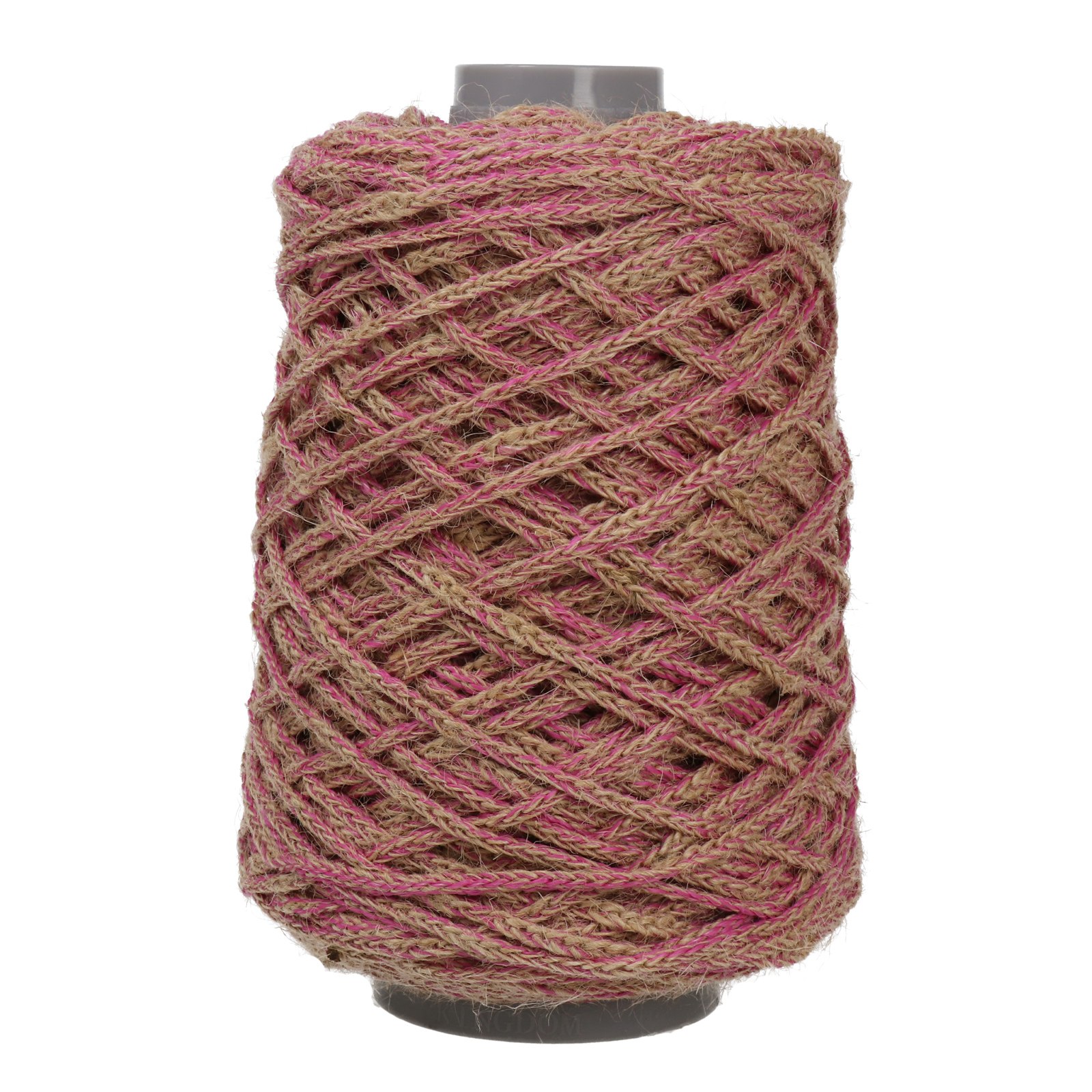 hobbybag elastic jute - natural/pink - 250gr | 1pc