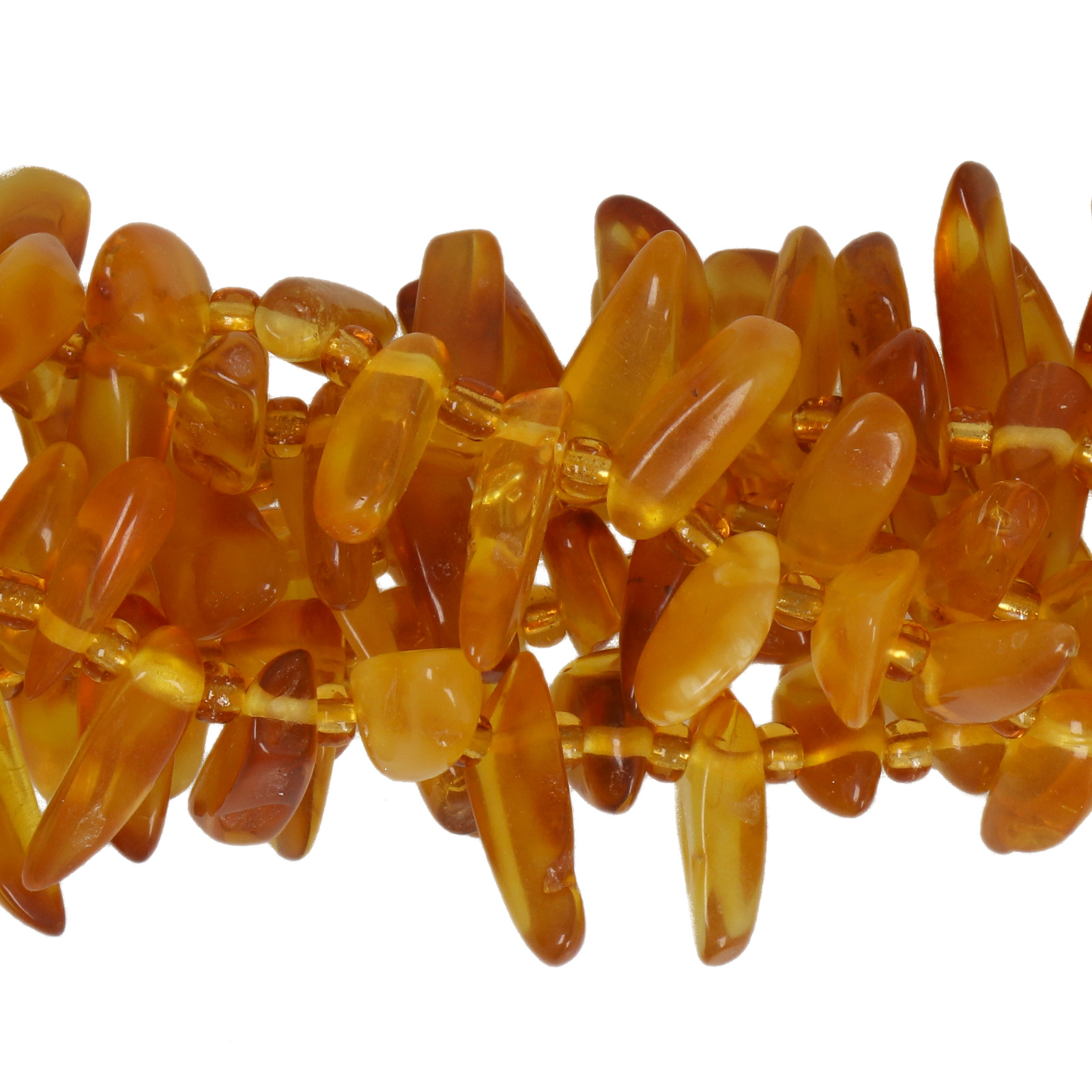 baltic amber honey stick 12-16mm aprox. | 15/16-inch strand approx.
