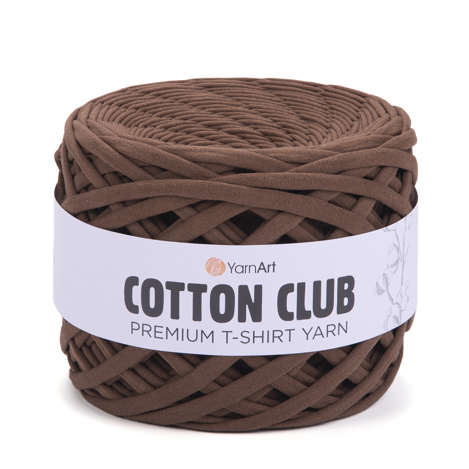 yarnart cotton club - kacao (7306) - 310gr (110mt) | 1st