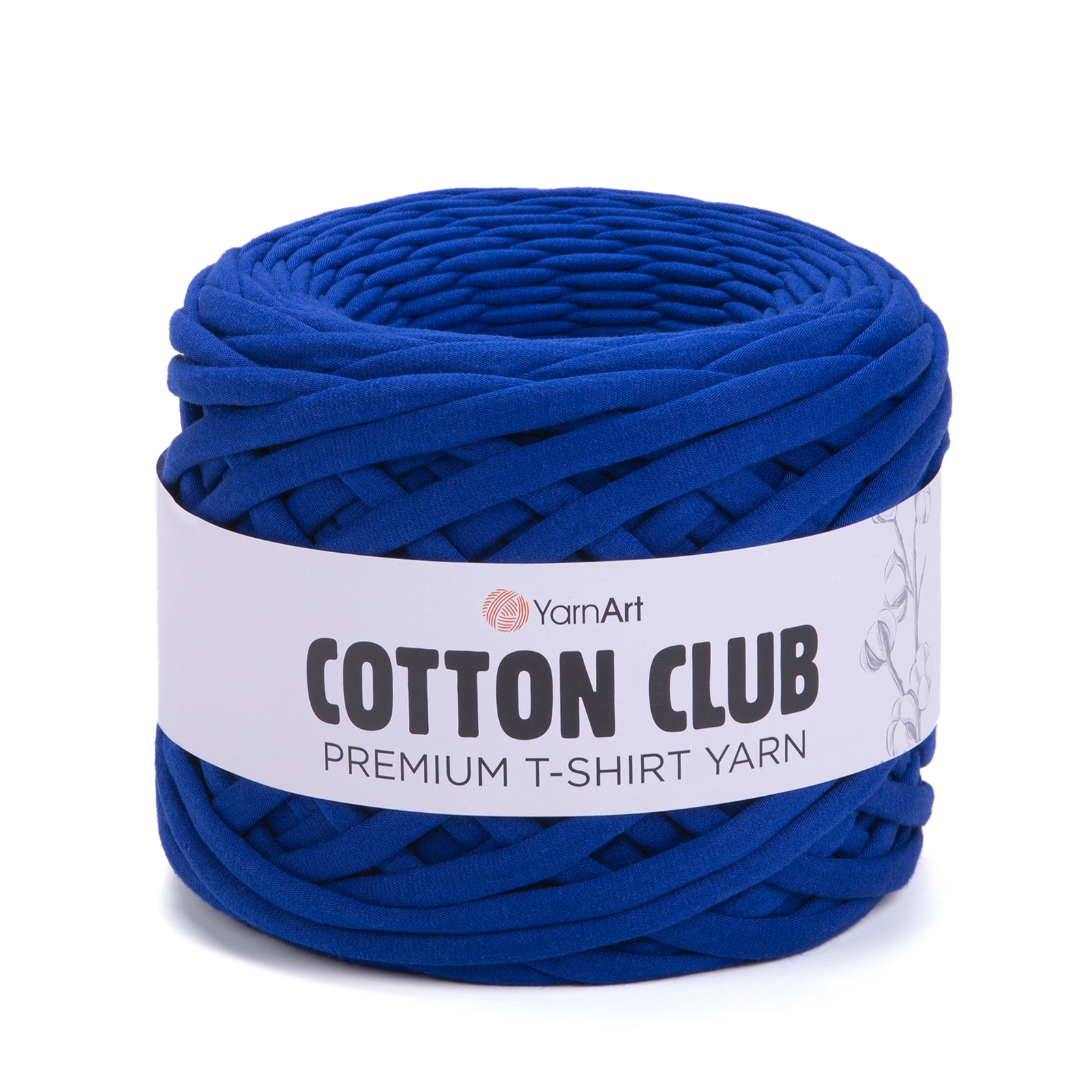 yarnart cotton club - blue cobalt (7330) - 310gr (110mt) | 1pc