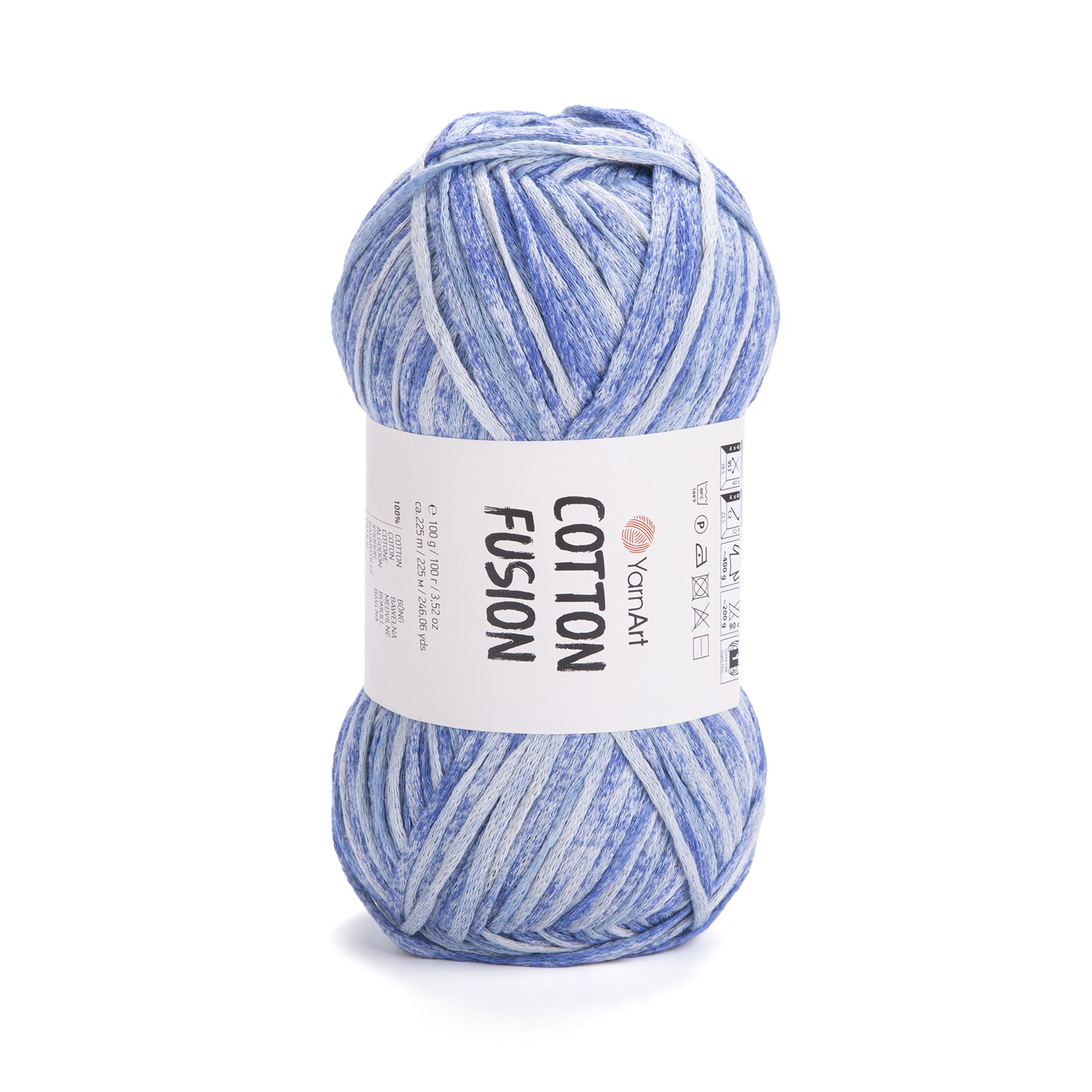 yarnart cotton fusion - sereno (3645) - 100gr (225mt) | 1pc